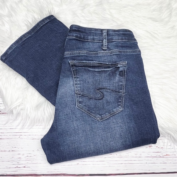 👖|•SILVER JEANS•| Elyse Slim Boot Jeans Size 33👖 - Picture 1 of 8